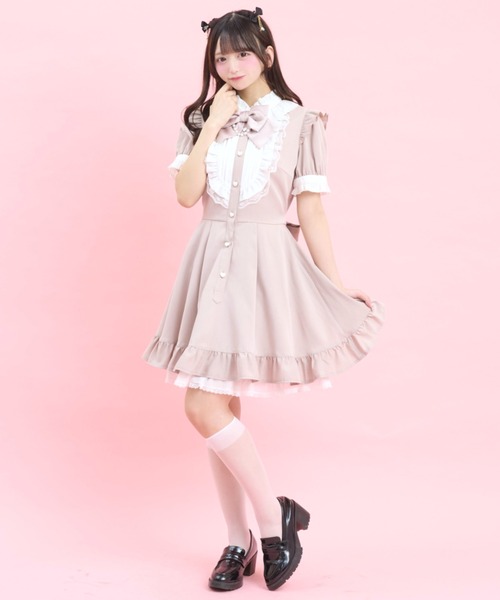 Secret Honey（シークレットハニー） ワンピース 半袖バッスル