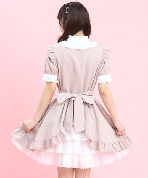 Secret Honey（シークレットハニー） ワンピース 半袖 半袖バッスル