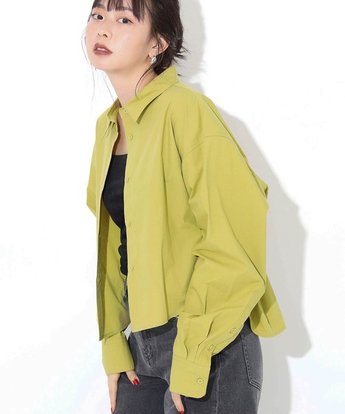 「Gready Brilliant」 「favori」長袖シャツ FREE ブラック レディース_画像8