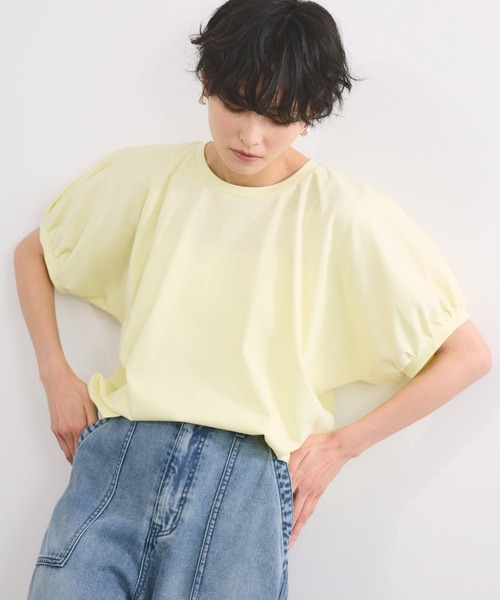 tシャツ BARNYARDSTORM / GIZAパフスリーブTシャツ「汗染み軽減」 レディースの画像