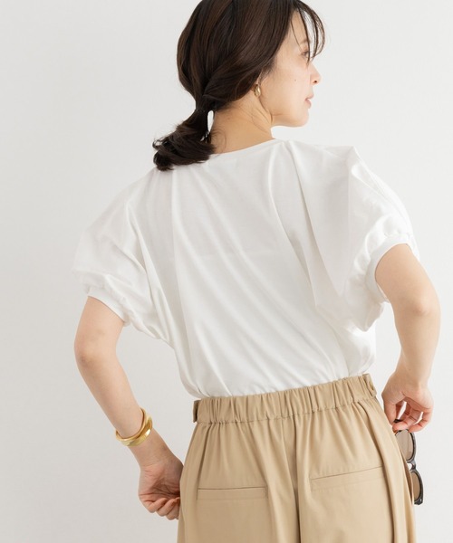 tシャツ BARNYARDSTORM / GIZAパフスリーブTシャツ「汗染み軽減」 レディースの画像