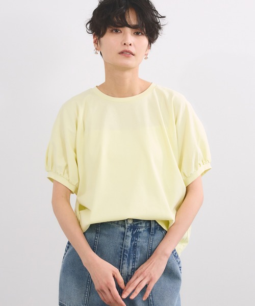 tシャツ BARNYARDSTORM / GIZAパフスリーブTシャツ「汗染み軽減」 レディースの画像