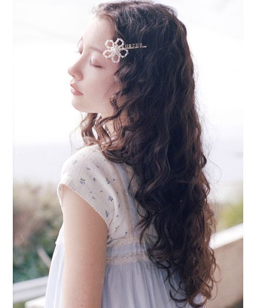 FURFUR（ファーファー） ヘアピン フラワーモチーフヘアピンセット