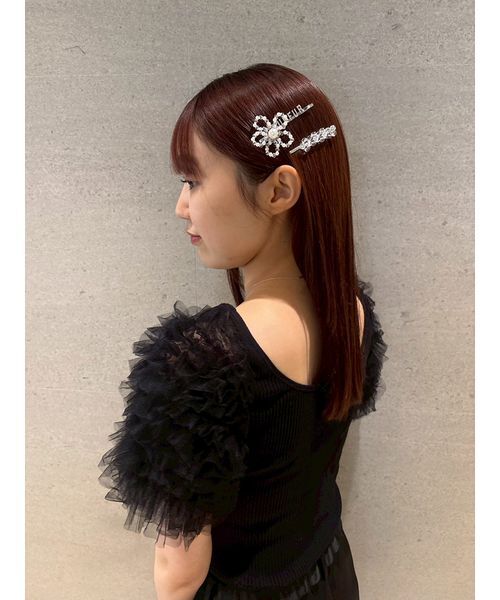 FURFUR（ファーファー） ヘアピン フラワーモチーフヘアピンセット