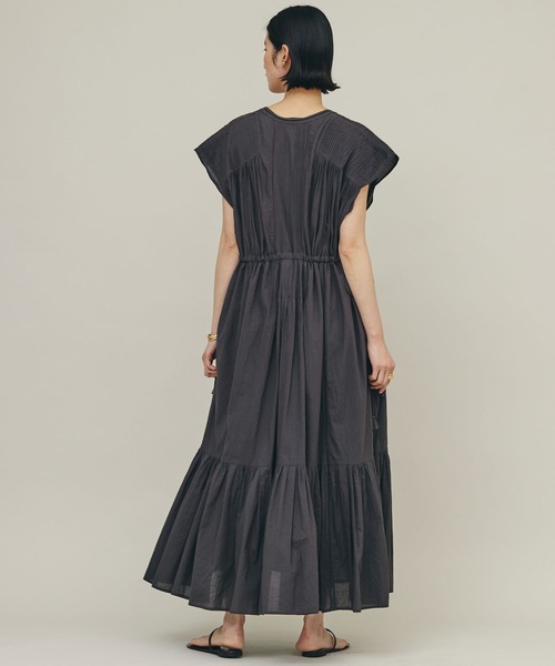 「Curensology」 ノースリーブワンピース FREE チャコールグレー レディース_3