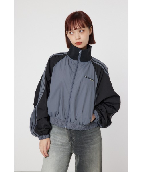 「RODEO CROWNS WIDE BOWL」 ナイロンブルゾン LARGE グレー系その他 レディース_画像2