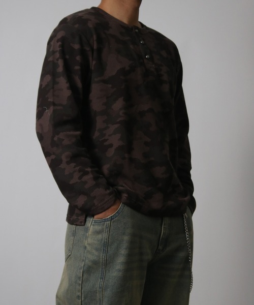 「NYLAUS」 「BIKE STAR」長袖Tシャツ L ブラック メンズ_画像6