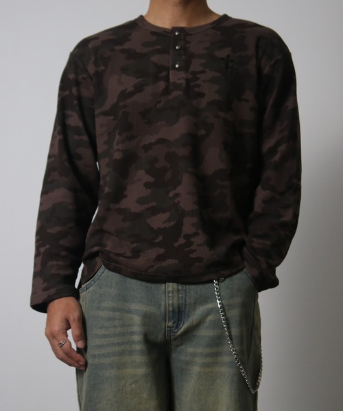「NYLAUS」 「BIKE STAR」長袖Tシャツ L ブラック メンズ_画像9