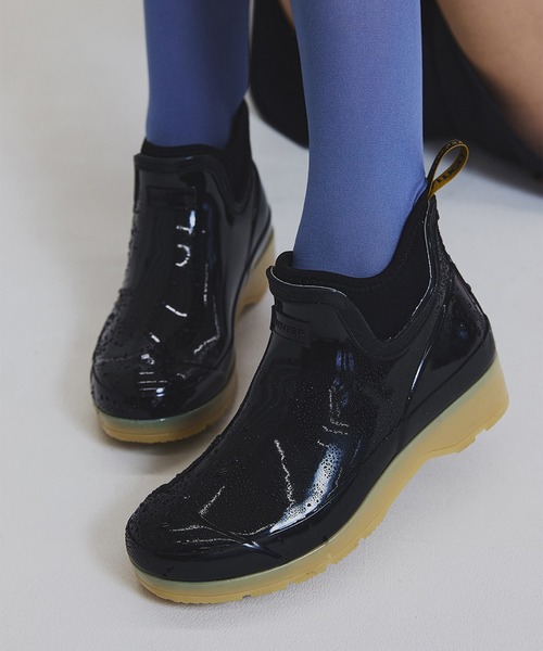 ブーツ HUNTER × Ameri GLOSS CHELSEA BOOTS レディースの画像