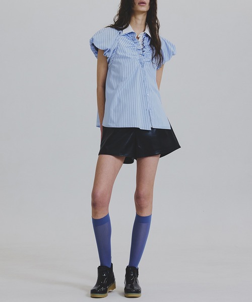 ブーツ HUNTER × Ameri GLOSS CHELSEA BOOTS レディースの画像
