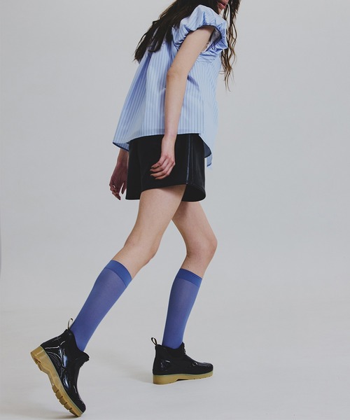 ブーツ HUNTER × Ameri GLOSS CHELSEA BOOTS レディースの画像