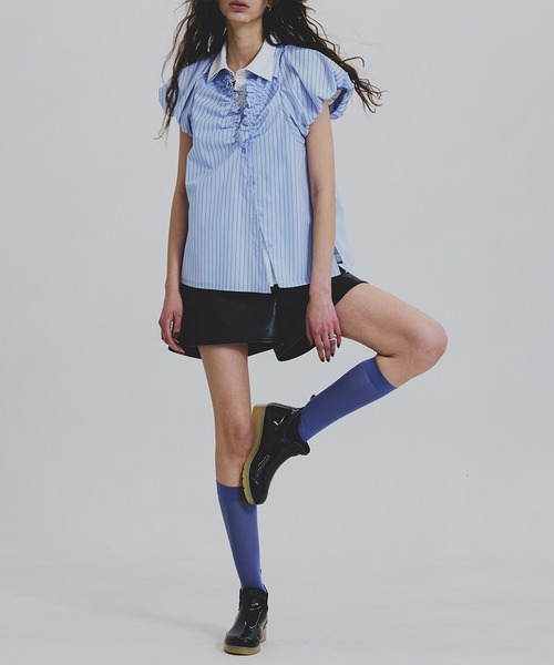 ブーツ HUNTER × Ameri GLOSS CHELSEA BOOTS レディースの画像