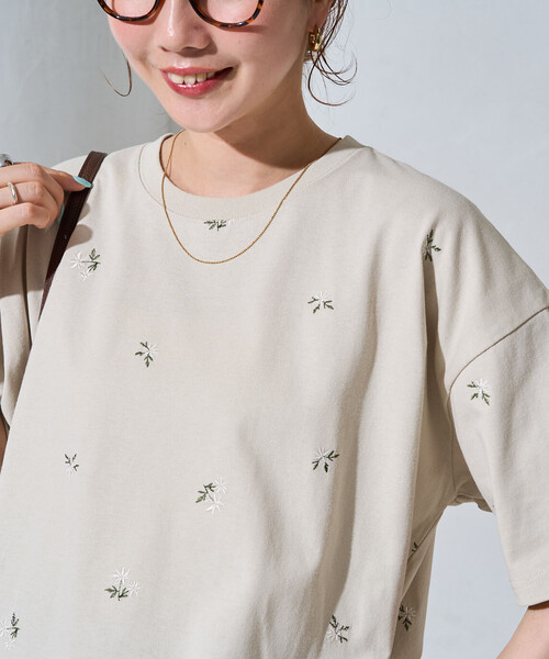 FREAK'S STORE（フリークスストア） tシャツ 半袖 限定展開 フラワー