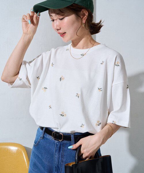 FREAK'S STORE（フリークスストア） tシャツ 半袖 限定展開 フラワー