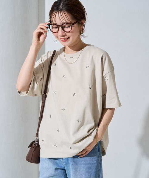 FREAK'S STORE（フリークスストア） tシャツ 半袖 限定展開 フラワー