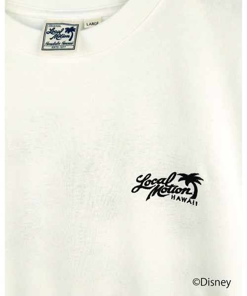 tシャツ サーフミッキー サガラ刺繍Tシャツ メンズ レディース
