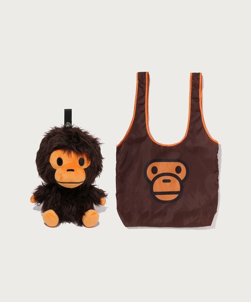 バッグ BABY MILO PLUSH DOLL ECO A BATHING APE（アベイシングエイプ） エコバッグ BABY MILO PLUSH