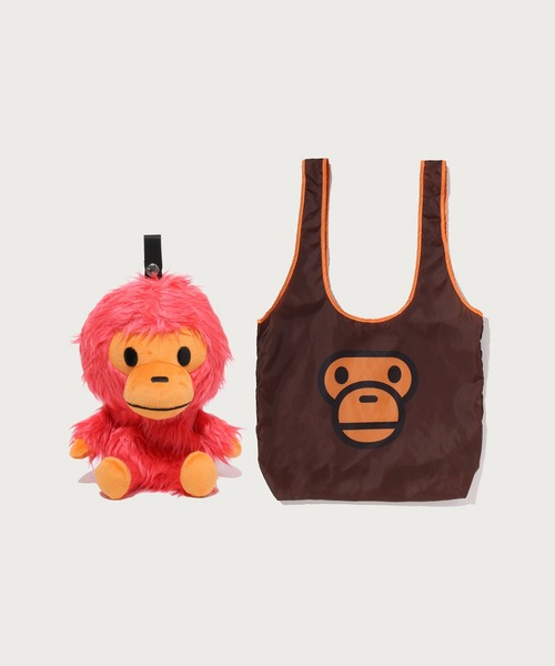 A BATHING APE（アベイシングエイプ） エコバッグ BABY MILO PLUSH