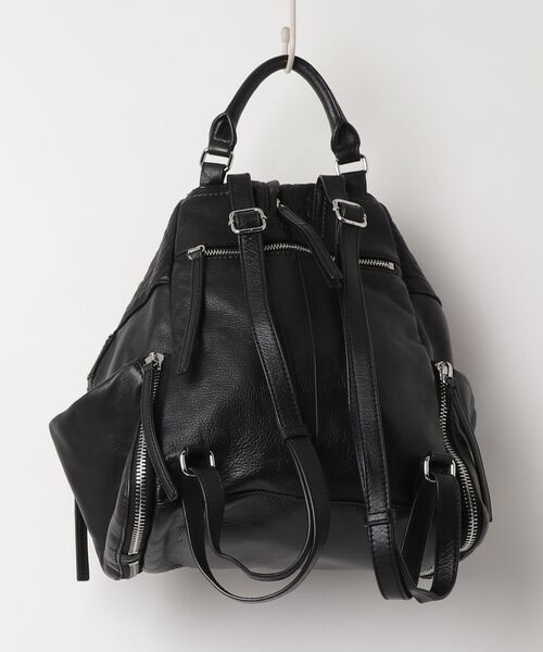 美品　DIESEL ディーゼル　黒　2way　カウレザーリュック バックパック DIESEL（ディーゼル） リュック - ブラック レディース : ZOZOTOWN