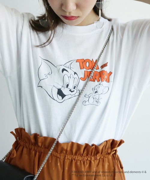 tシャツ Tシャツ SLOBE citron.×GOOD ROCK SPEED 別注トム＆ジェリーTシャツ◆ | SLOBE citron.