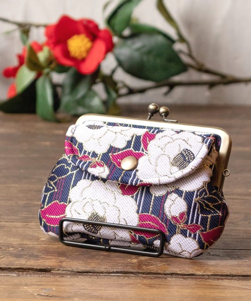 カヤ コインケース 「カヤ」縞椿 親子がま口 : ZOZOTOWN Yahoo!店