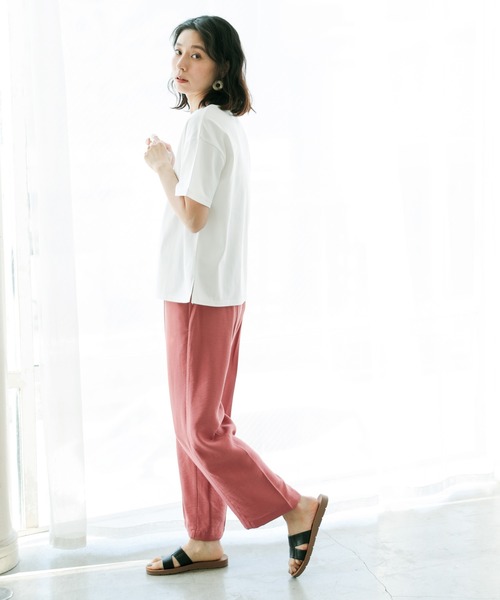 LEPSIM パンツ ピンタックストレートパンツ 939368 : ZOZOTOWN