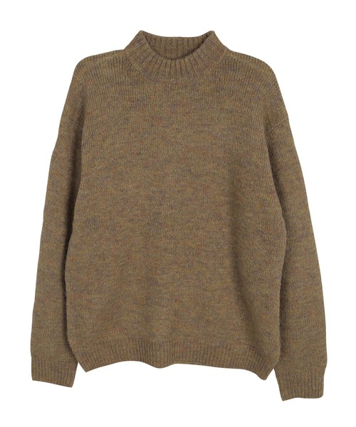 roshell（ロシェル） セーター ニット メランジモックネック オーバー