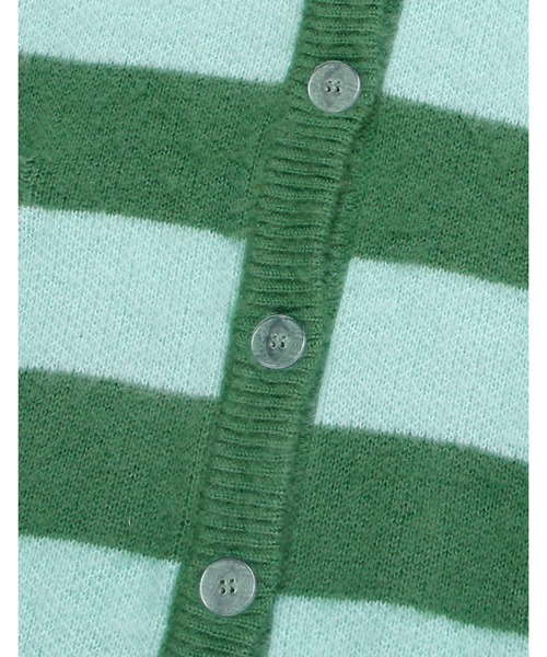 カーディガン 「Little sunny bite」Stripe knit cardigan レディース Little sunny bite カーディガン 「Little bite」Stripe knit