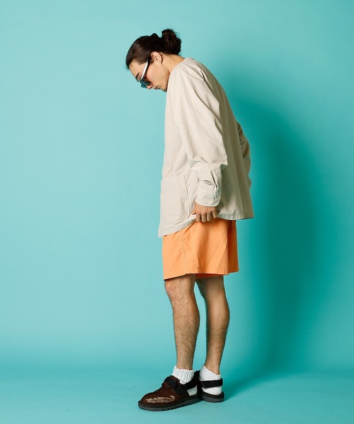 BURLAP OUTFITTER ペンジャケット ライトウェイト BURLAP OUTFITTER ジャケット ノーカラージャケット PEN JACKET