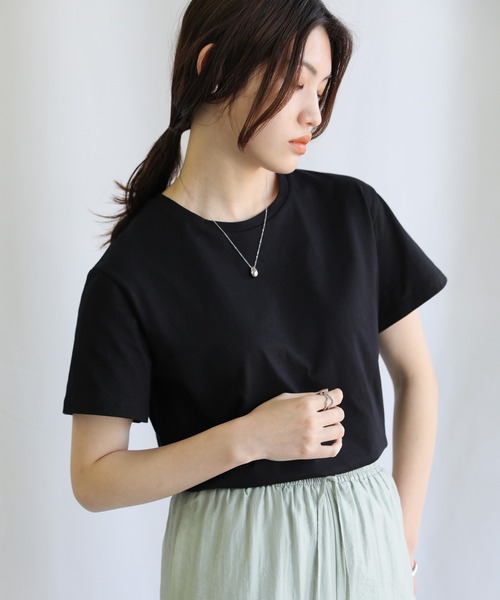 select MOCA（セレクトモカ） tシャツ 半袖 クルーネックコットン