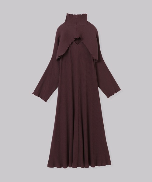 things that matter セットアップリブドレス 新品未使用 THINGS THAT MATTER ワンピース SET UP RIB DRESS (ARCHIVE