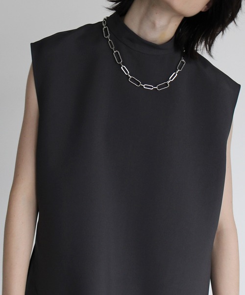 ブラウス シャツ doublecross sleeveless blouse(ダブルクロスノースリーブブラウス) レディース DRESSLAVE ブラウス シャツ doublecross sleeveless blouse
