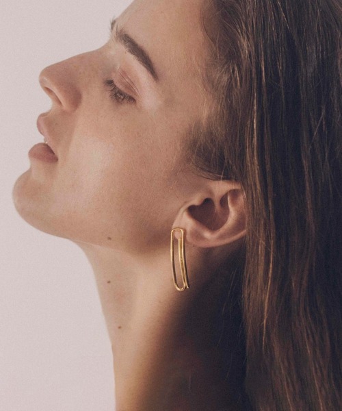 ピアス 「IRIS 47」clip pierce P50 レディースの画像