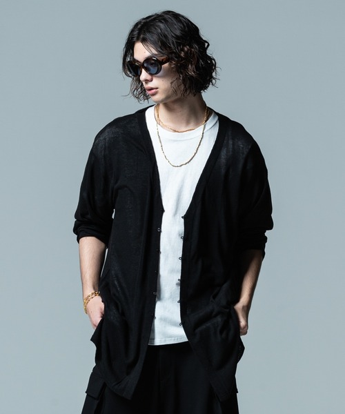 glamb（グラム） カーディガン High Gauge Long Cardigan / ハイゲージ