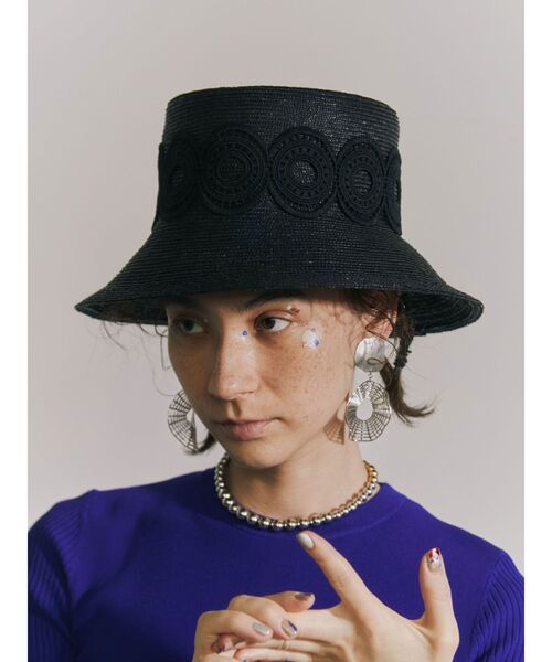 UN3D. 帽子 ハット LACE HAT / レースハット レディース