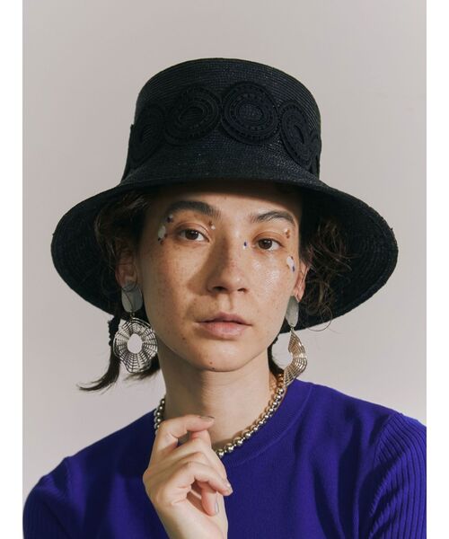 UN3D. 帽子 ハット LACE HAT / レースハット レディース
