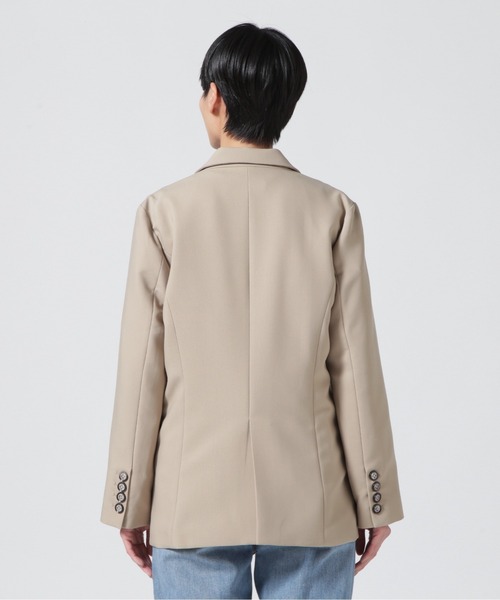 RISLEY ネイビー テーラードジャケット Risley ジャケット テーラードジャケット Risley/リズレー/テーラード