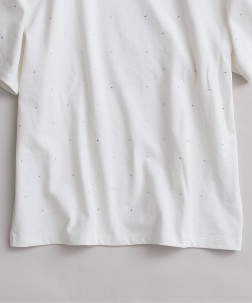 MAISON SPECIAL tシャツ Pigment Rhinestone T-Shirts