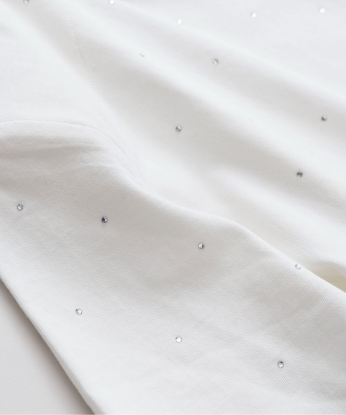 MAISON SPECIAL tシャツ Pigment Rhinestone T-Shirts