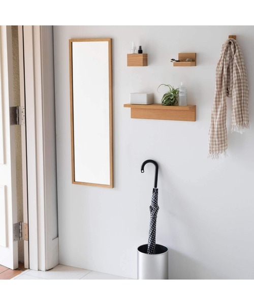 無印良品（MUJI） インテリア 壁に付けられる家具フック オーク材