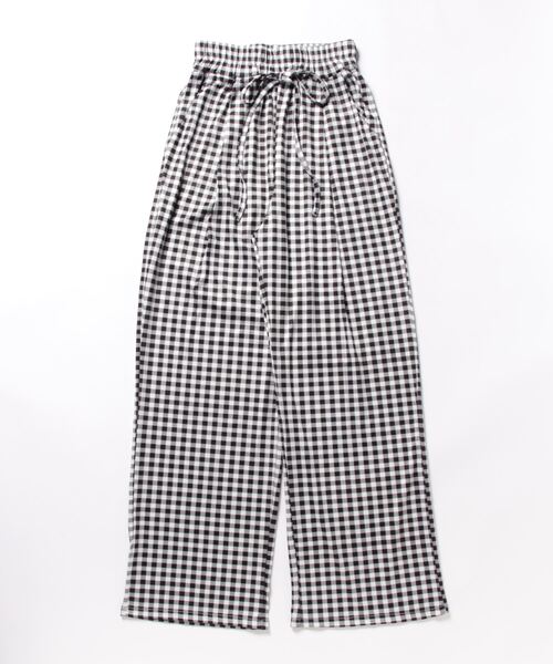 パンツ ギンガムチェックフレアパンツ レディース : ZOZOTOWN Yahoo!店