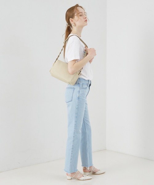 TVドラマ使用商品】Frec/WファスナースクエアショルダーBAG