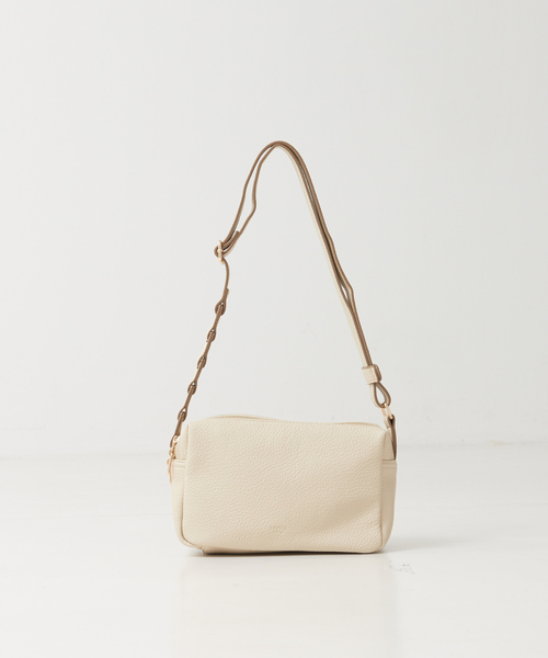 【美品】LOWELL Things ファスナースクエアショルダーBAG LOWELL things ショルダーバッグ バッグ Frec/Wファスナー