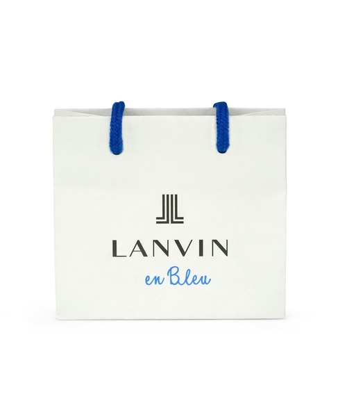 LANVIN en Bleu ピアス セサンパ ブラックローズモチーフピアス
