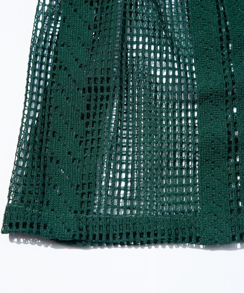 F/CE 　エフイーシー　秋冬オーバーシャツ　美品 F/CE. シャツ ROPE MESH PULLOVER SHIRT / エフシーイー ロープ