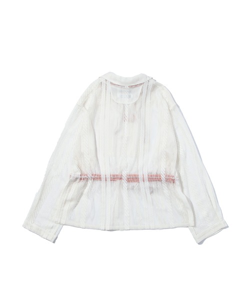 シャツ ブラウス メンズ F/CE. ROPE MESH PULLOVER SHIRT / エフシーイー ロープメッシュ プルオーバーシャツ｜zozo｜08