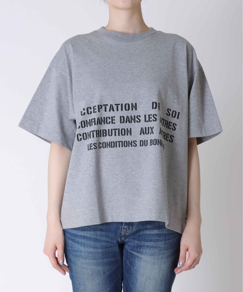 じんみ リネンライクオープンカラーシャツ