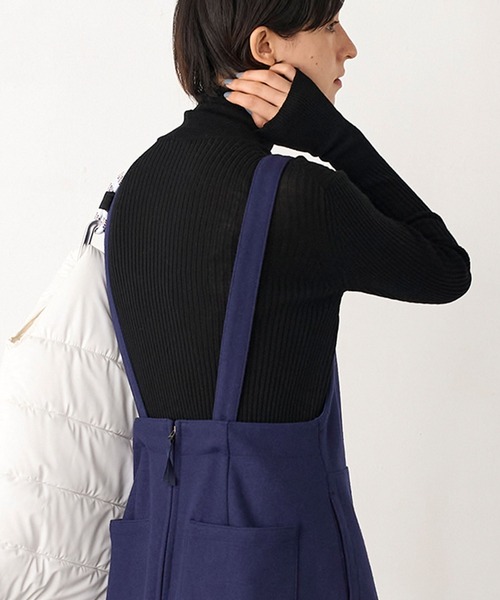 ニット セーター 「LA MARINE FRANCAISE」ウォッシャブルウールリブタートル レディース LA MARINE FRANCAISE ニット セーター 「LA FRANCAISE