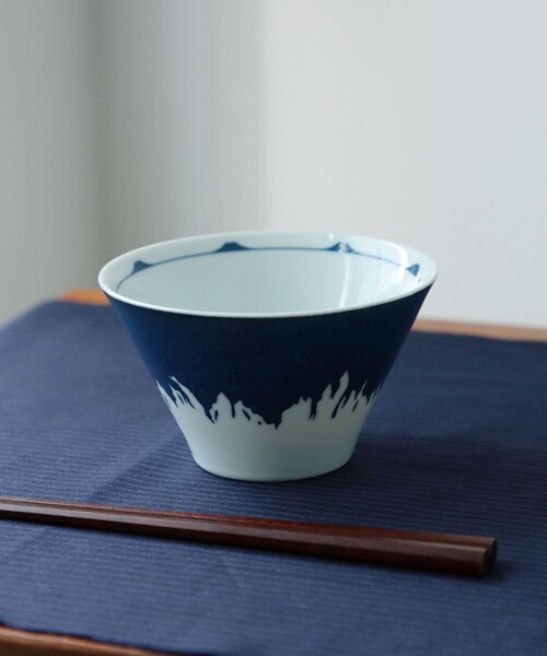 食器 BEAMS JAPAN / 別注 富士山 丼鉢 小 | BEAMS JAPAN