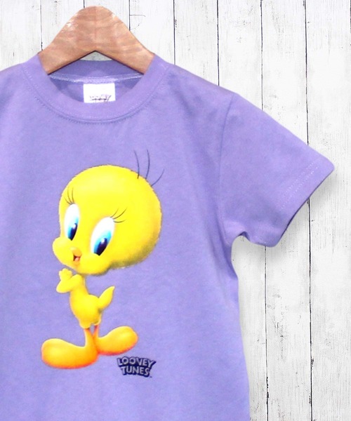 ZIーON tシャツ LOONEY TUNES トゥイーティープリント半袖T